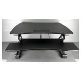 Adjustable Height Desk, Model FSK004-A2, Powers On, Approx 22" x 35" 