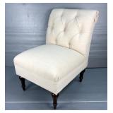 Threshold Tufted Back Accent Chair, Approx 34" x 24" 30"