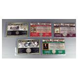 Peace Silver Dollars, Susan B. Anthony Dollar, Walking Liberty Half Dollar And Franklin Half Dollar,