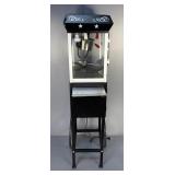Olde Midway Rolling Popcorn Cart Model P650, With Popcorn Bags And Buckets, 57" x 26" x 17"