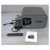  OmniStar HD1080P Portable Projector With Remote Control, Power Cord And Instructions, Model SHP-K4A