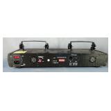 BSYUN 4-Lens DJ Stage Light Projector With Multi-Colored Light, Approx 5" x 18" x 6.5", Includes Pow