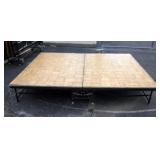 Fold Down Portable Concert Riser Staging, Each Section is 6