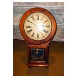 Virchow Regulator Clock, Plays Westminster Chime, With 2 Keys 25"T x 13.5"W x 5"D