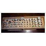 Large Assortment of Leather Punches in Cases, Assortment of Leather Working Chemicals