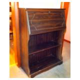 Drop Front Secretary, American Eagle Pull 40.75"T x 29.5"W x 12.5"D Open: 23.5"D