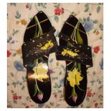 Guoc Kim-Chanh Saigon Ladies Painted Shoes