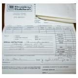 BALDWIN ORGAN RECEIPT