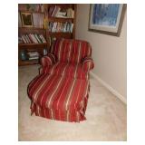 LINDER CHAIR & OTTOMAN 