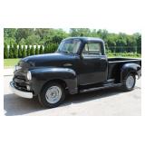 Online Absolute Auction of 1954 Chevy Truck