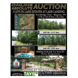 Online Absolute Auction - 3 Wooded Lots Near the Clinch River