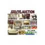 ONLINE ABSOLUTE AUCTION of FURNITURE, GLASSWARE, TOOLS & ANTIQUES
