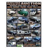 ONLINE ABSOLUTE AUCTION - VEHICLES, EQUIPMENT, TRACTORS, TRAILERS, TOOLS & MORE