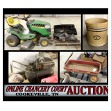ONLINE CHANCERY COURT AUCTION - LAWN/GARDEN ITEMS, COLLECTIBLES, TOOLS, FURNITURE & MORE