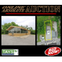 ONLINE ABSOLUTE AUCTION - COMMERCIAL BUILDING ON 0.75 Ac