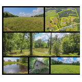 ONLINE ABSOLUTE AUCTION - 60 Ac (2 TRACTS), PONDS, BUILDINGS