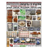 ONLINE ABSOLUTE AUCTION - ANTIQUES, FURNITURE, FINE GLASSWARE, COLLECTIBLES & MORE