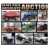 ONLINE ABSOLUTE AUCTION - TRACTORS, EQUIPMENT, VEHICLES & MORE