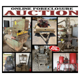 ONLINE FORECLOSURE AUCTION - SHOP EQUIPMENT, TOOLS, OFFICE FURNITURE & MORE