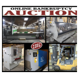 ONLINE BANKRUPTCY AUCTION - CNC, EQUIPMENT, LIFTS, INVENTORY & MORE