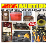 ONLINE ABSOLUTE AUCTION - TOOLS, COLLECTIBLES & MORE