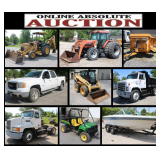 CONSTRUCTION / FARM / SHOP EQUIPMENT, TRUCKS, TRAILERS, TOOLS & MORE - ONLINE ABSOLUTE AUCTION