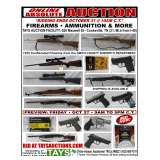 125 CONFISCATED FIREARMS & MORE - ONLINE ABSOLUTE AUCTION