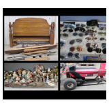 ONLINE ABSOLUTE AUCTION - FURNITURE, TOOLS, GLASSWARE & MORE