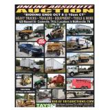 HEAVY TRUCKS, TRAILERS, EQUIPMENT, TOOLS & MORE - ONLINE ABSOLUTE AUCTION
