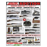 ONLINE ABSOLUTE AUCTION - GUNS, AMMO, KNIVES & MORE