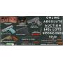 Online Absolute Auction: Firearms - Knives - Ammo - Sporting Goods