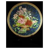 LARGE CHINESE CLOISONEE PLATTER