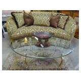 DREXEL HERITAGE DAMASK SOFA