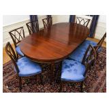 Mahogany Dining Table and Chairs