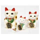 Japanese Cat Figurines