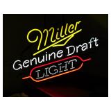 Miller Lighted Sign
