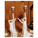 Pair of Lladro Lamps