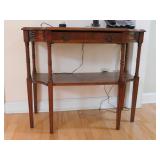 Mahogany Entry Table