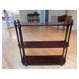 Mahogany Plate Rack