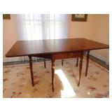 Mahogany Drop Leaf Table