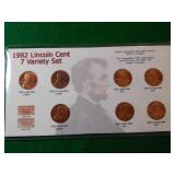 1982 Lincoln Cent 7 Variety
