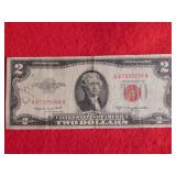 1953 $2 Red Note
