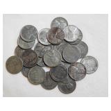 25 Steel Pennies