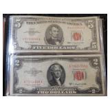 Pair of Red Notes