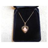 14k Coral Necklace
