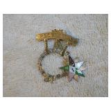 10k Progressive Brooch