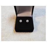 14k Diamond Earrings