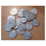 1943 - 1954 Liberty & Franklin Halves