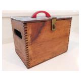 Vintage Box w/ Bakelite Handle