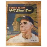 1947 Boston Braves Sketch Book